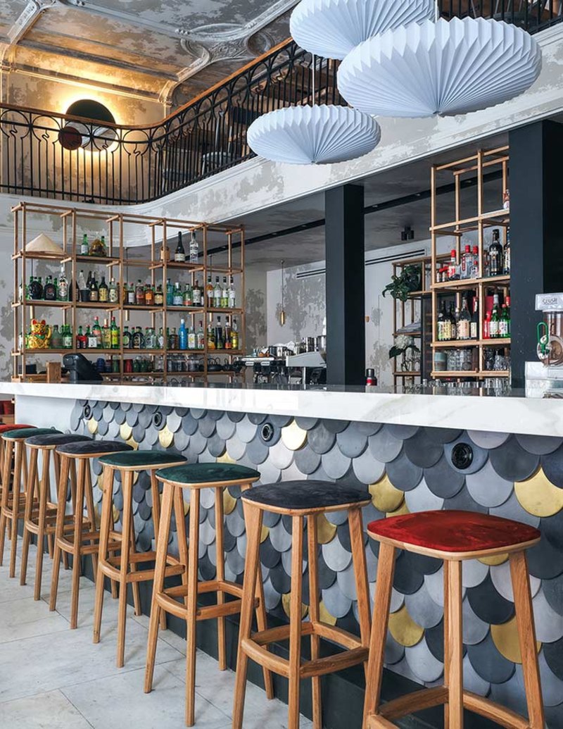 Ý tưởng thiết kế quán cafe đẹp độc đáo mới lạ 13