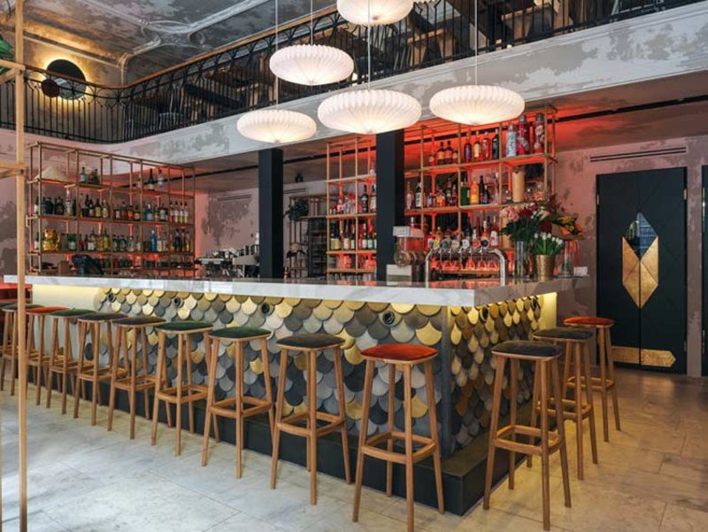 Ý tưởng thiết kế quán cafe đẹp độc đáo mới lạ 14