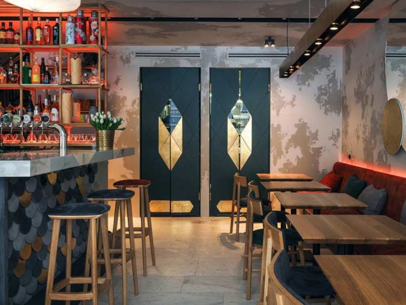 Ý tưởng thiết kế quán cafe đẹp độc đáo mới lạ 16