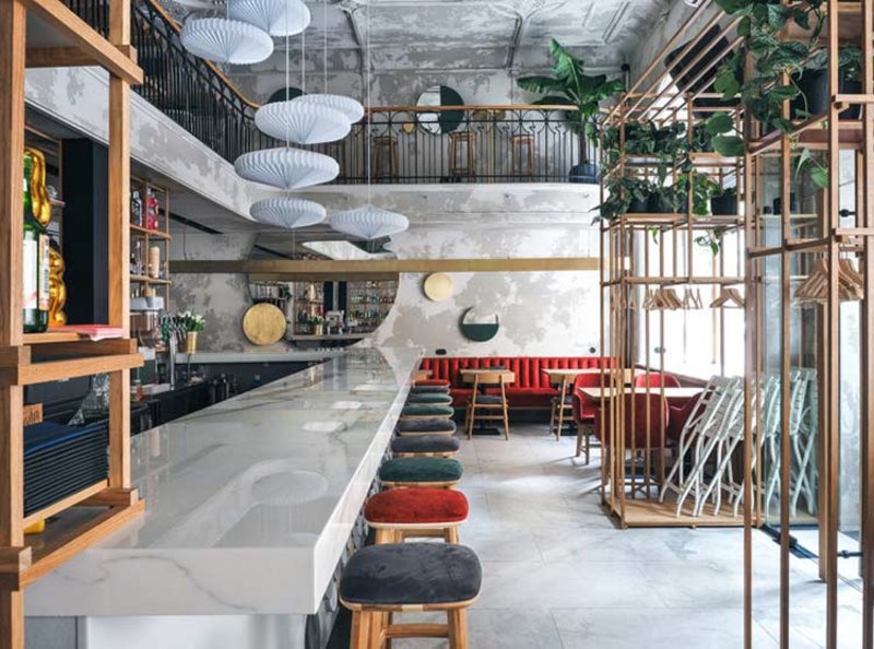 Ý tưởng thiết kế quán cafe đẹp độc đáo mới lạ 8