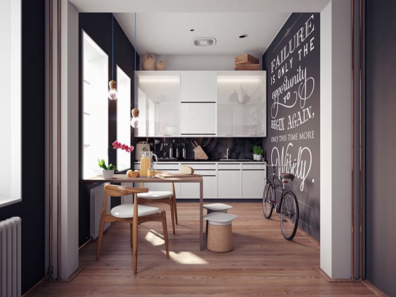Thiết kế nội thất nhà bệp đẹp chuyên nghiệp tại Bình Dương 14