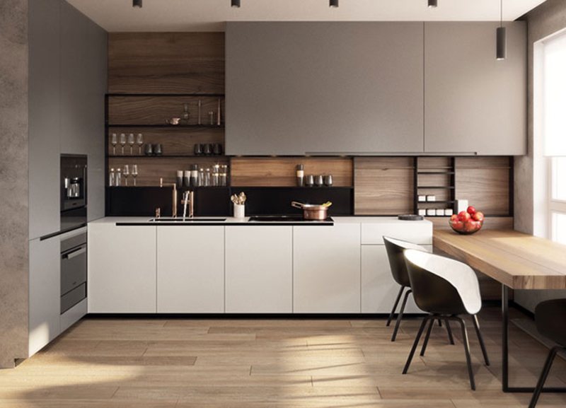 Thiết kế nội thất nhà bệp đẹp chuyên nghiệp tại Bình Dương 15