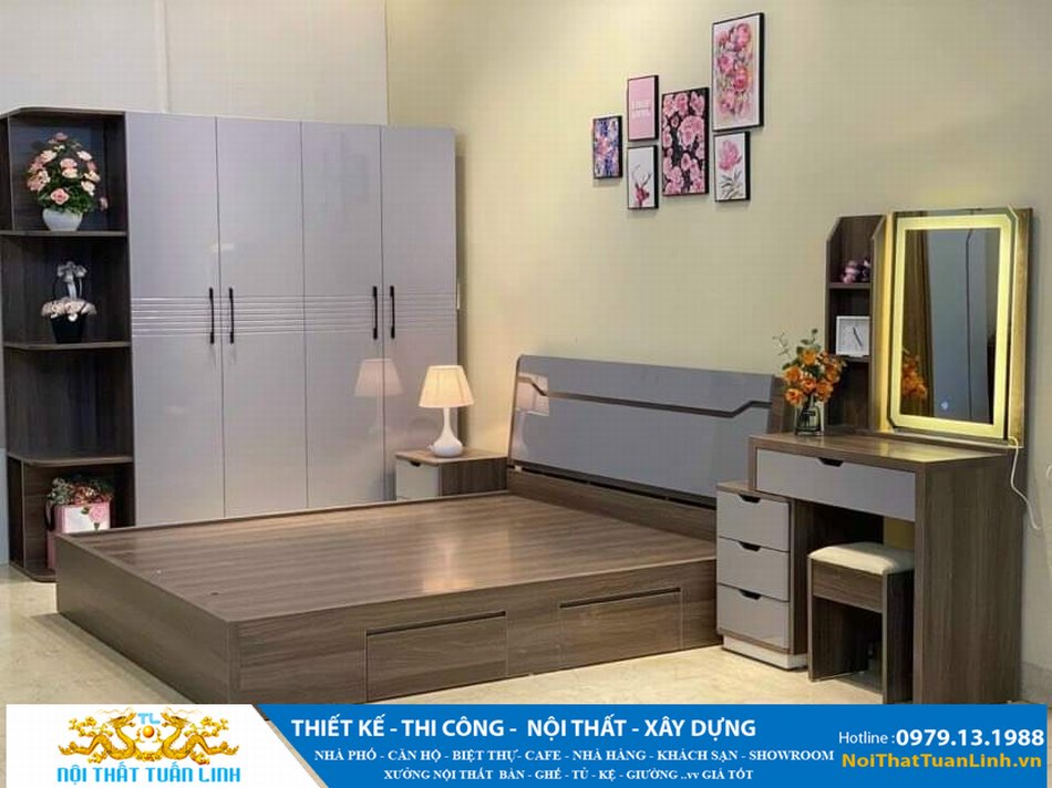 Sản xuất nội thất nội thất phòng ngủ giá tốt theo yêu cầu 4