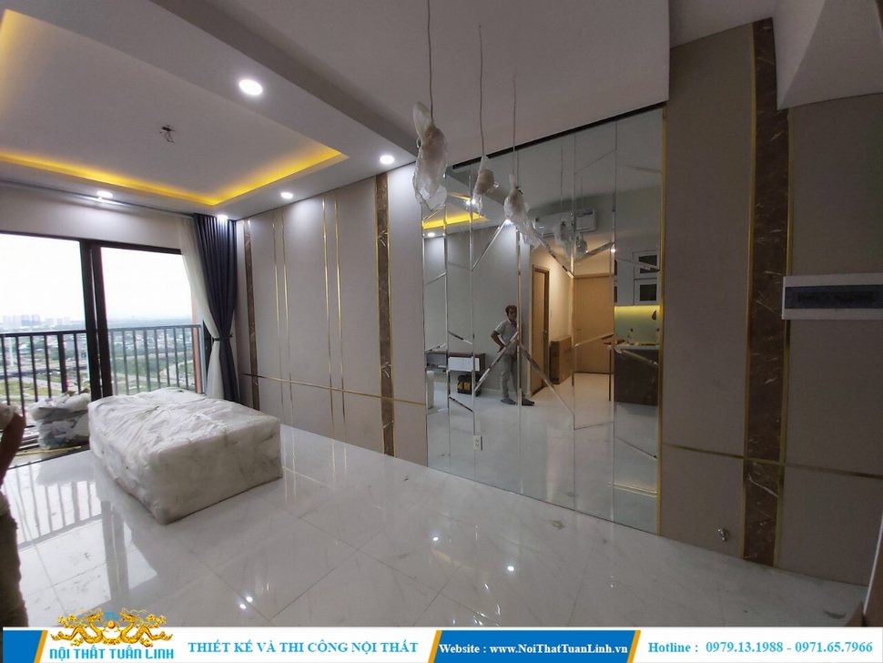 Thiết kế thi công nội thất căn hộ nhà phố tại Thủ Dầu Một Bình Dương 28