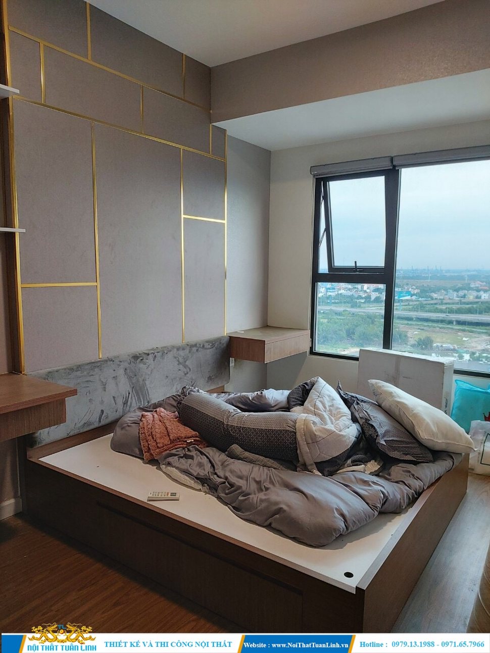 Thiết kế thi công nội thất căn hộ nhà phố tại Thủ Dầu Một Bình Dương 9
