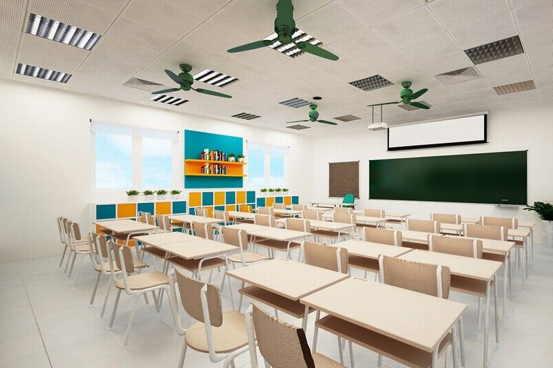 Thiết kế thi công nội thất trường học tại Bình Dương 3