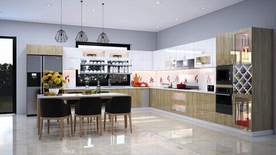 Mua tủ bếp Tại Thủ Dầu Một Bình Dương,Mẫu tủ bếp ĐẸP RẺ 9