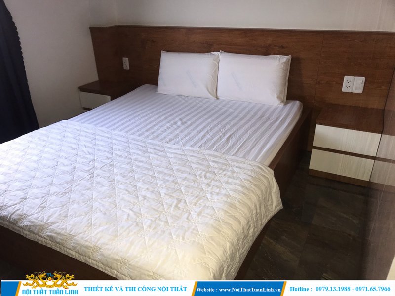 Thi công nội thất đồ gỗ phòng khách sạn 10
