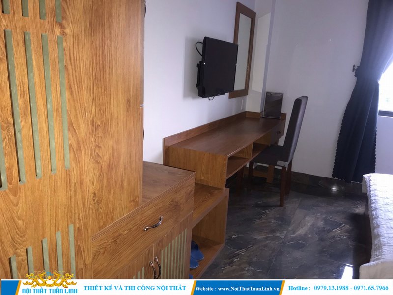 Thi công nội thất đồ gỗ phòng khách sạn 18