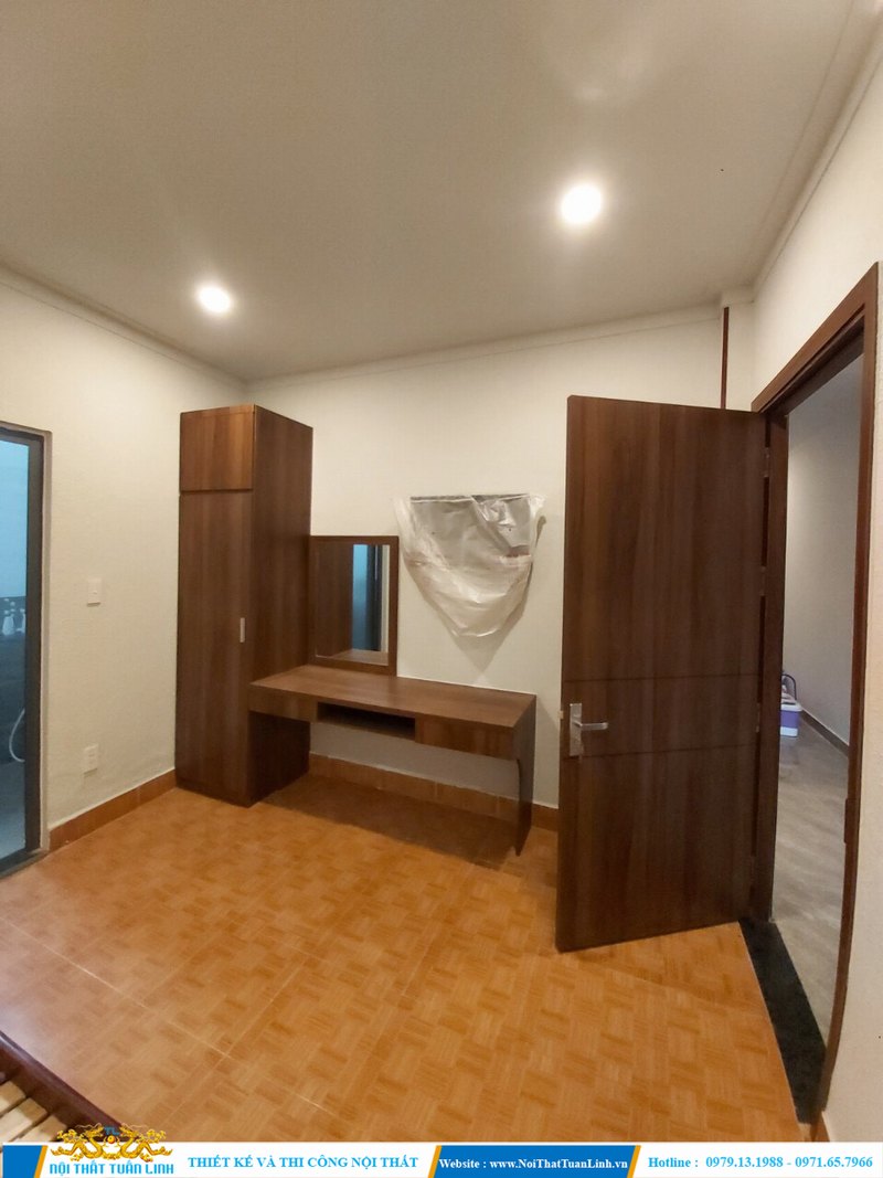 Thi công nội thất đồ gỗ phòng khách sạn 7