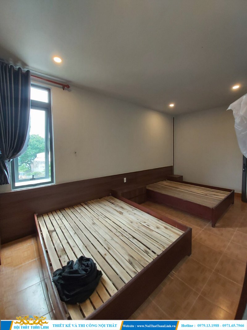 Thi công nội thất đồ gỗ phòng khách sạn 8