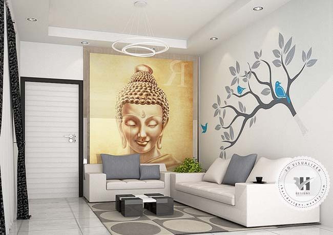 Ý tưởng thiết kế phòng khách đẹp dành cho căn hộ chung cư 27