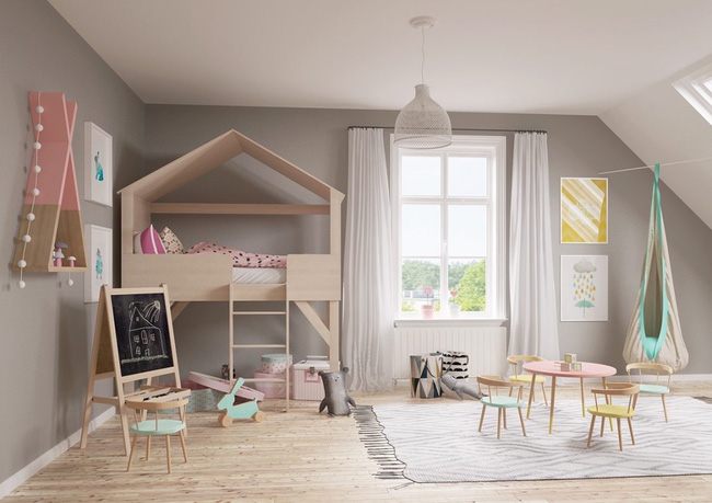 Ý tưởng thiết kế phòng ngủ cho bé đẹp mê ly 13