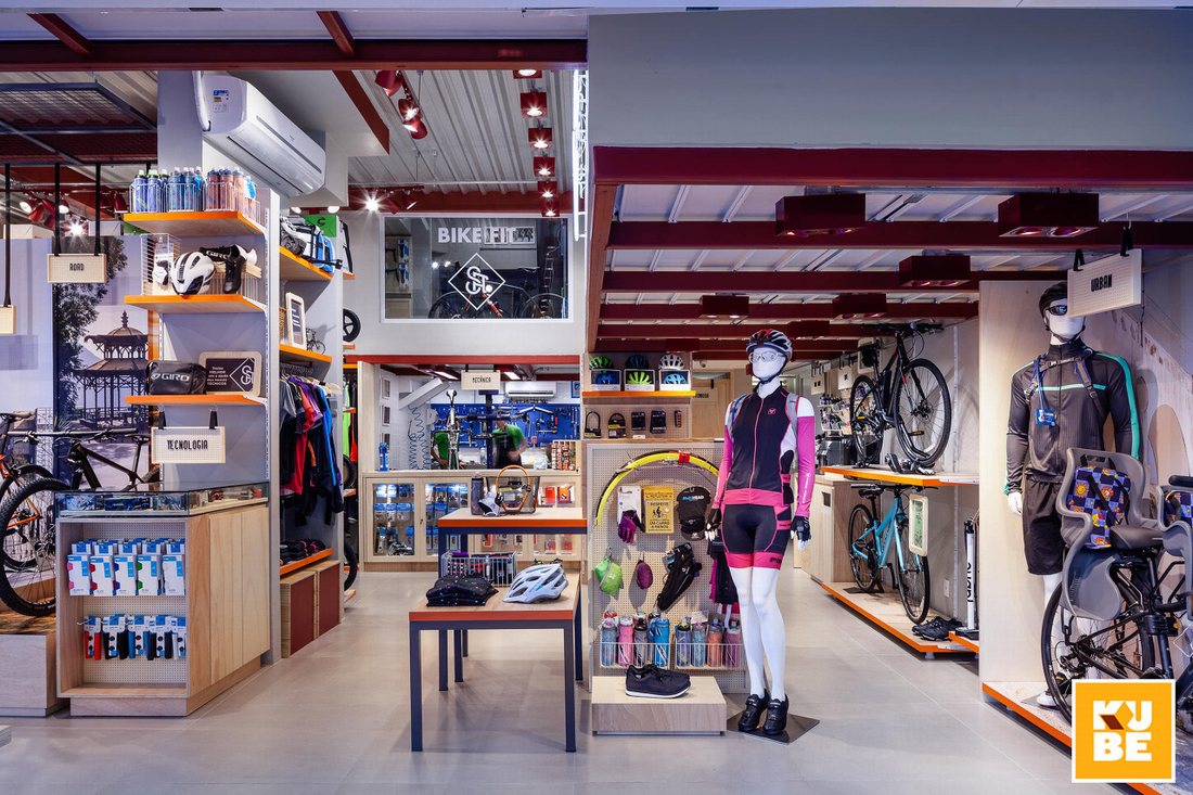 Thiết kế nội thất showroom trưng bày xe đạp 8