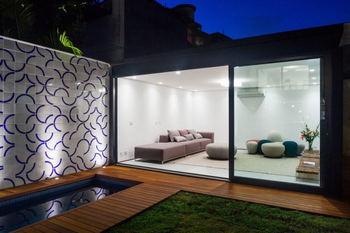 mẫu nhà phố đẹp hình chữ nhật 19