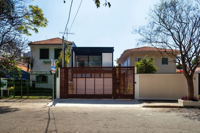 mẫu nhà phố đẹp hình chữ nhật 3