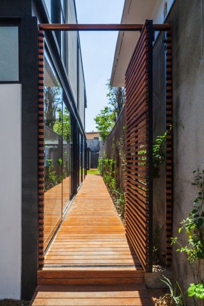 mẫu nhà phố đẹp hình chữ nhật 4