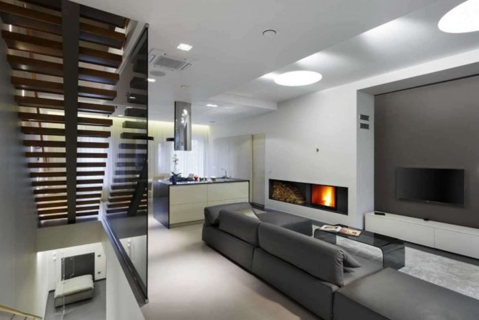 Thiết kế nhà phố đẹp 3 tầng với thiết kế hiện đại 11