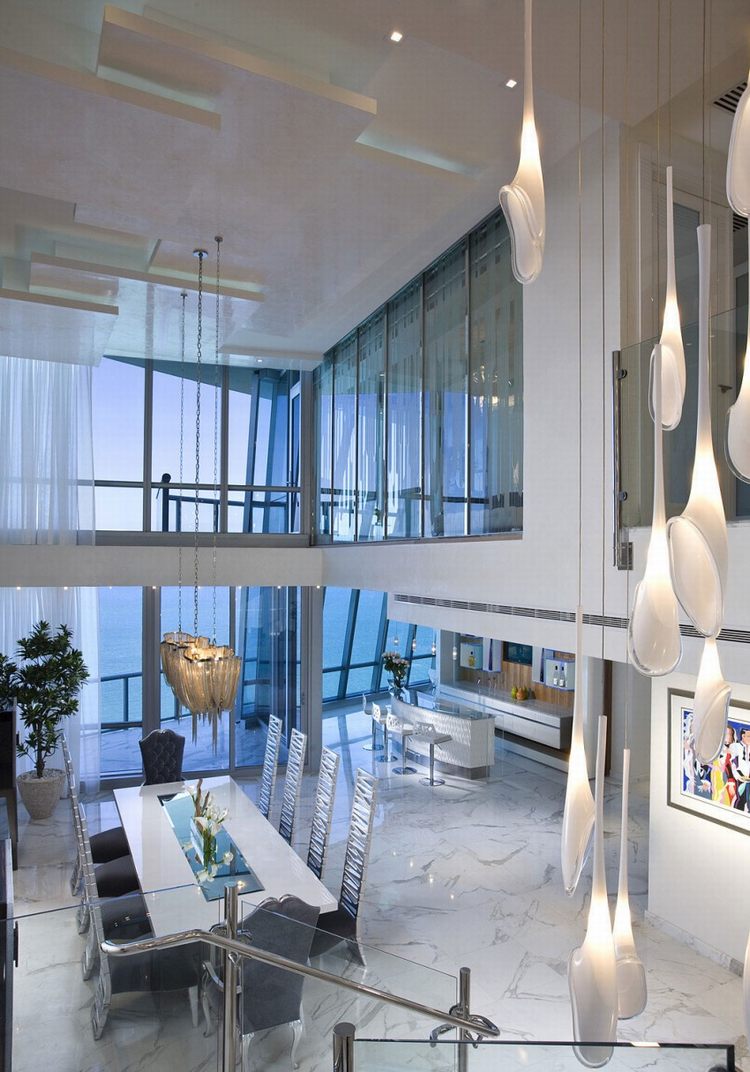 Penthouse 2 tầng với thiết kế nội thất hiện đại sang trọng 12