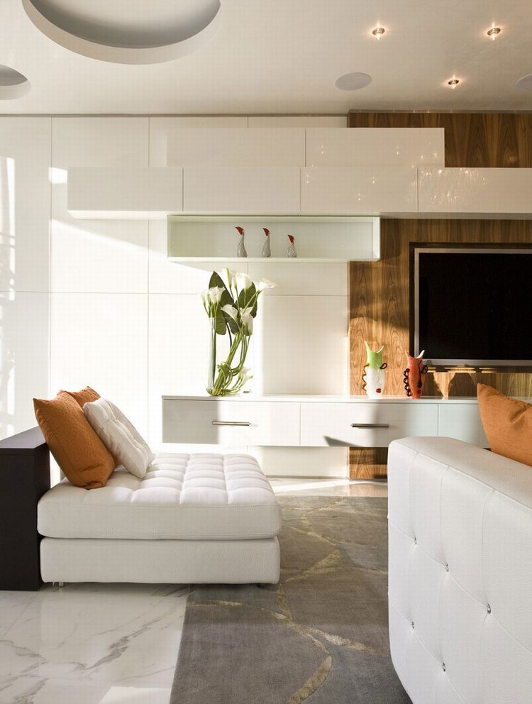 Penthouse 2 tầng với thiết kế nội thất hiện đại sang trọng 3