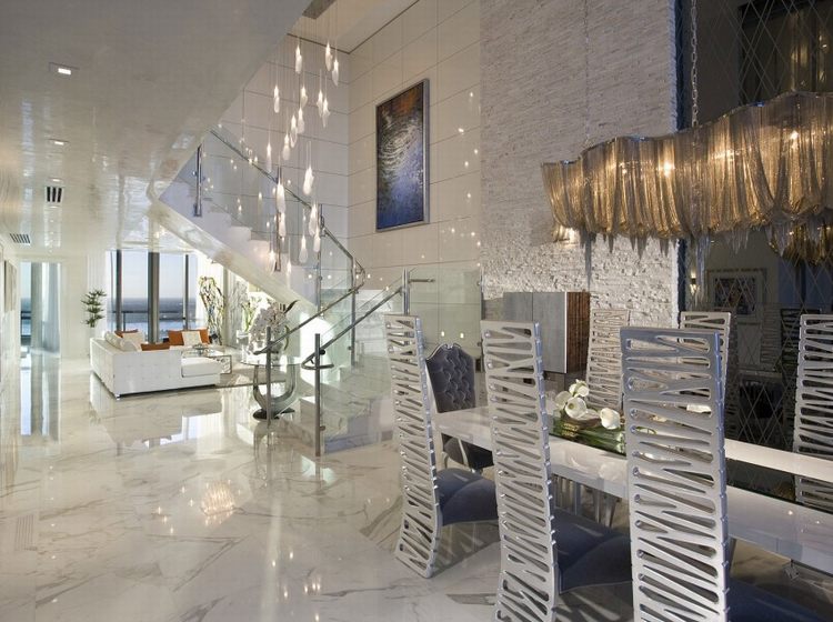 Penthouse 2 tầng với thiết kế nội thất hiện đại sang trọng 7