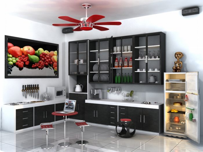 Báo giá thi công nhà bếp đầy màu sắc và phong cách 22
