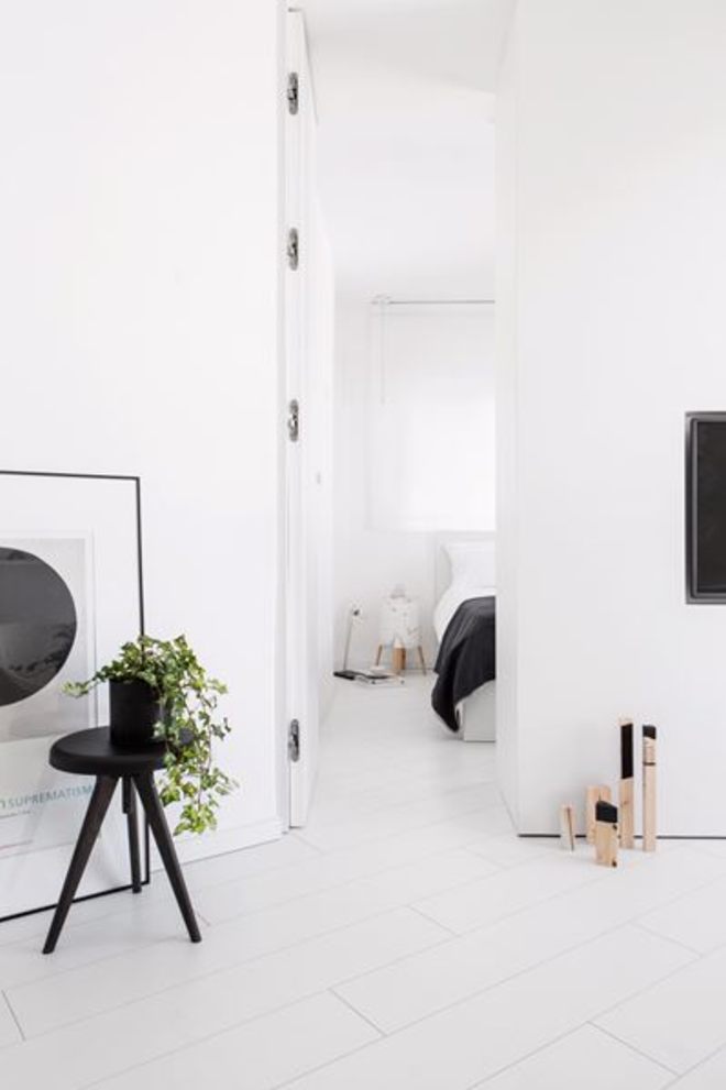 Khám phá Căn hộ nhỏ hẹp 42m sử dụng gam màu trắng tinh khôi 15