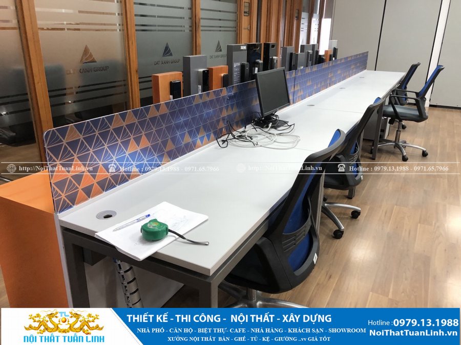 Thiết kế thi công nội thất văn phòng ngân hàng tại Bình Dương TPHCM Đồng Nai 1