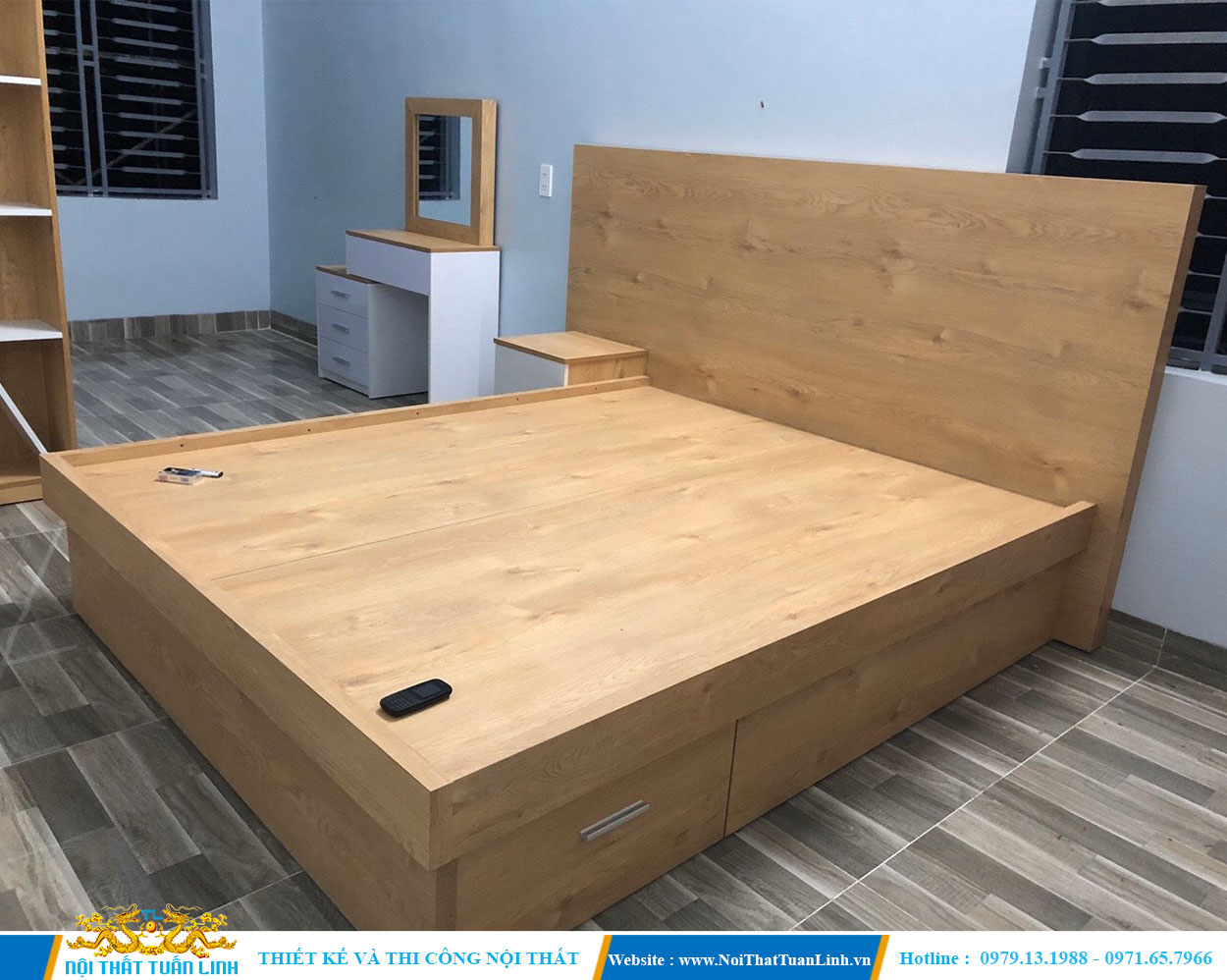 Thiết kế thi công lắp đặt giường trọn gói 1