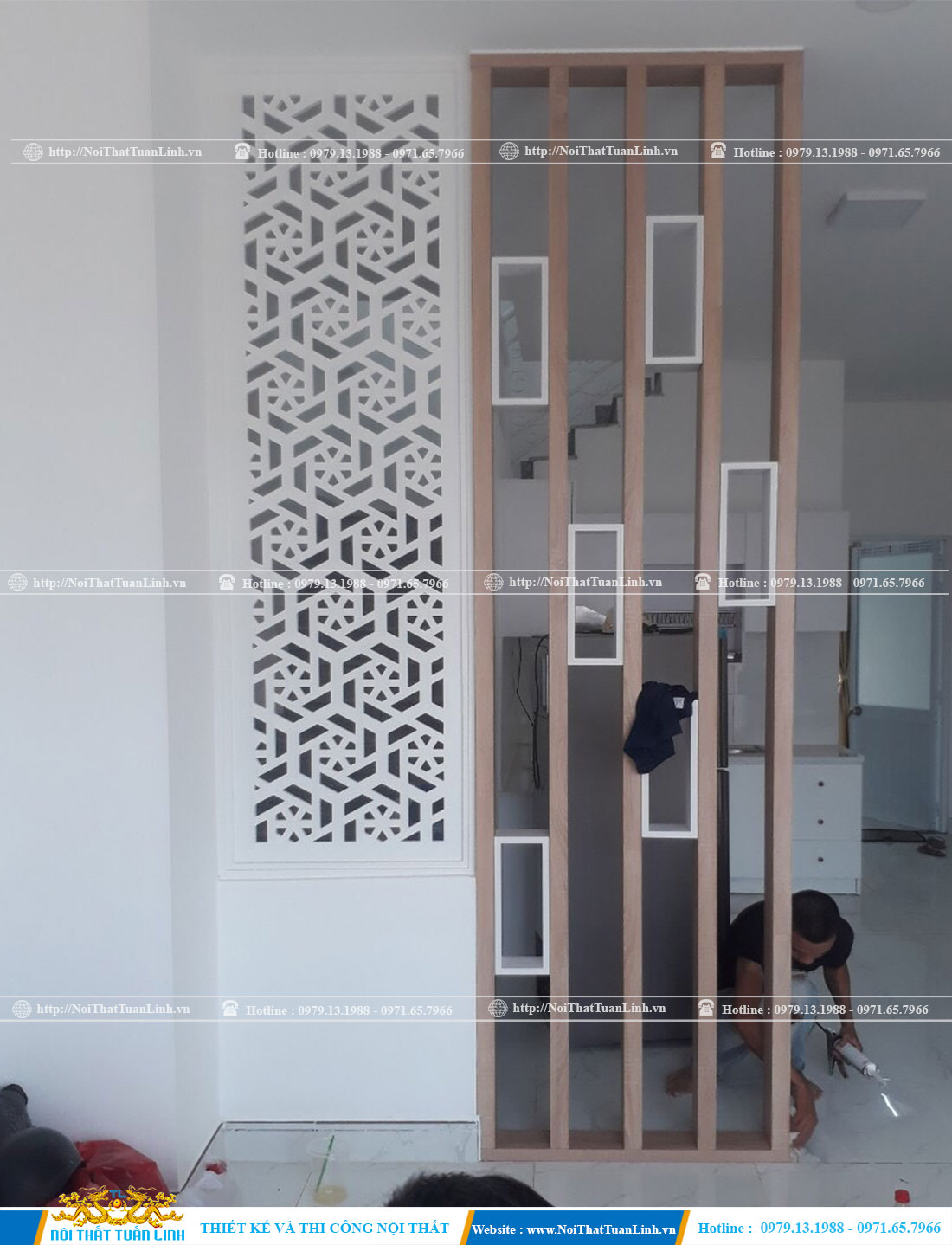 Thiết kế thi công vách lam vách ngăn CNC 1