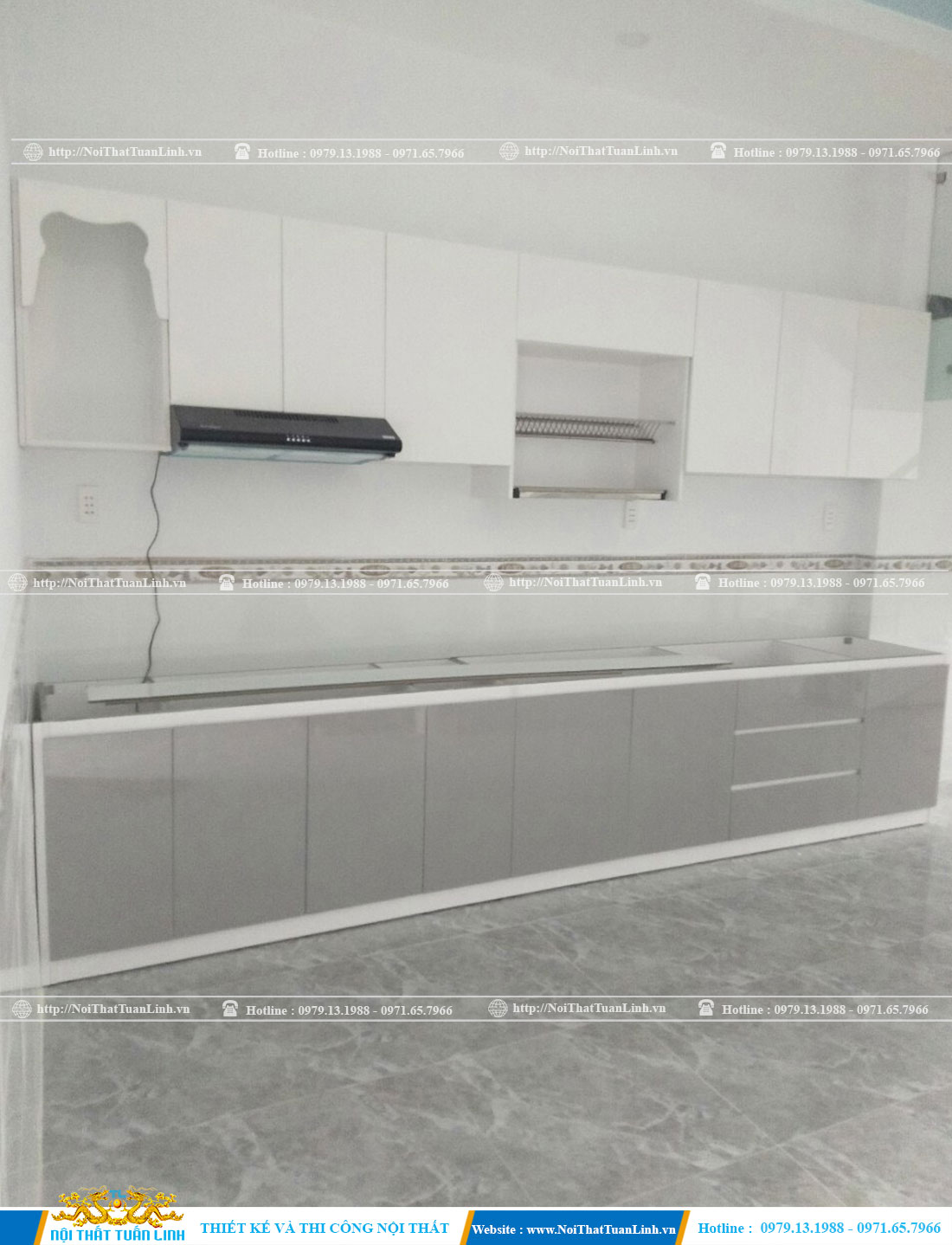 Báo giá thi công các mẫu tủ bếp mới 1