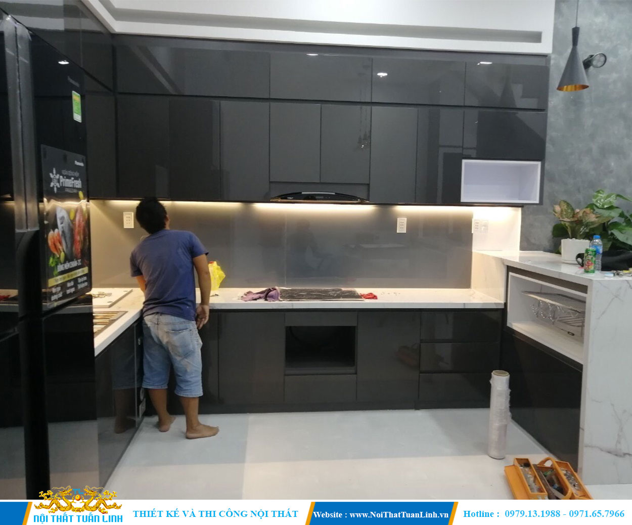 Thiết kế thi công nội thất nhà bếp tại TPHCM 21