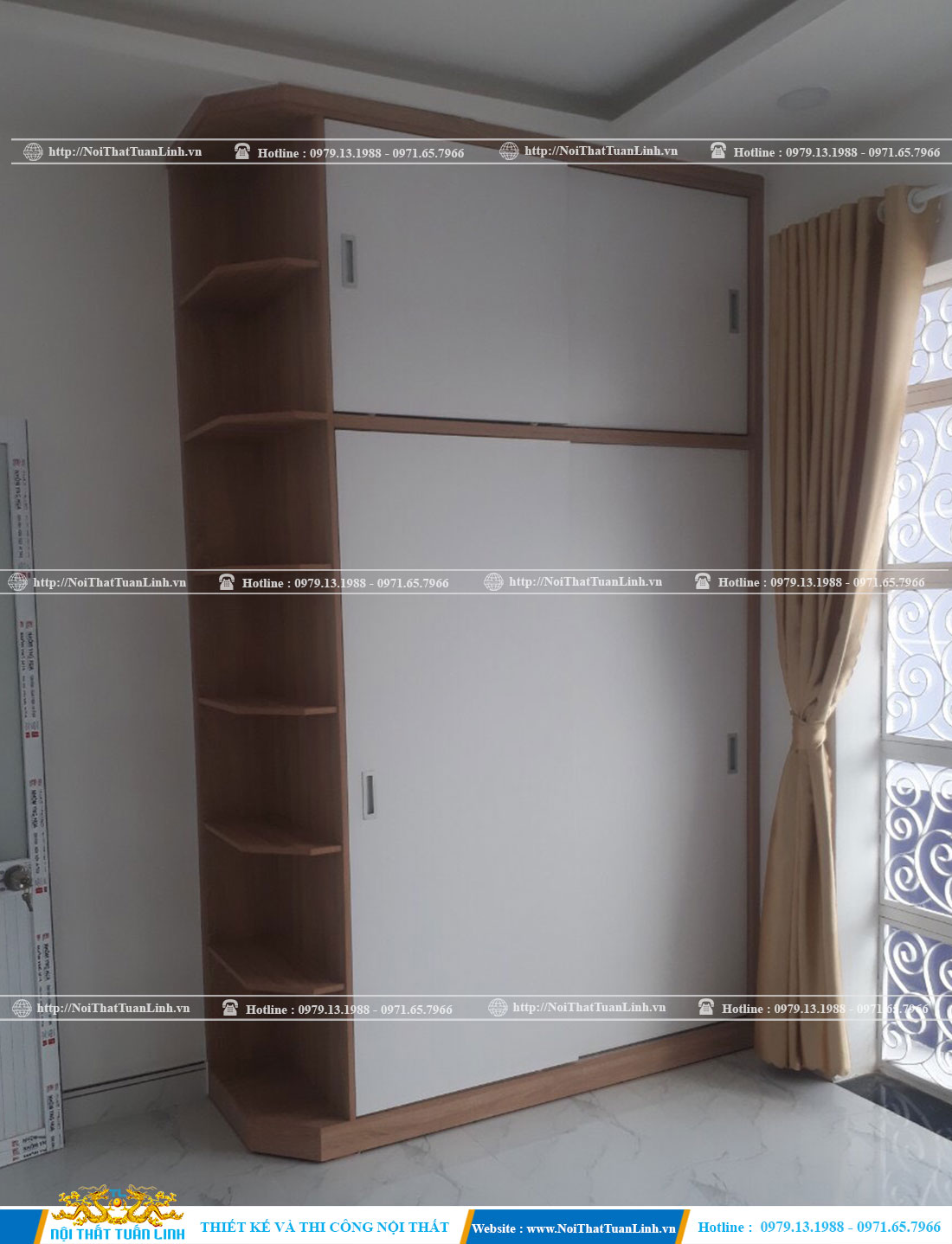 Sản xuất thiết kế thi công các loại tủ quần áo tiện lợi giá tốt 1