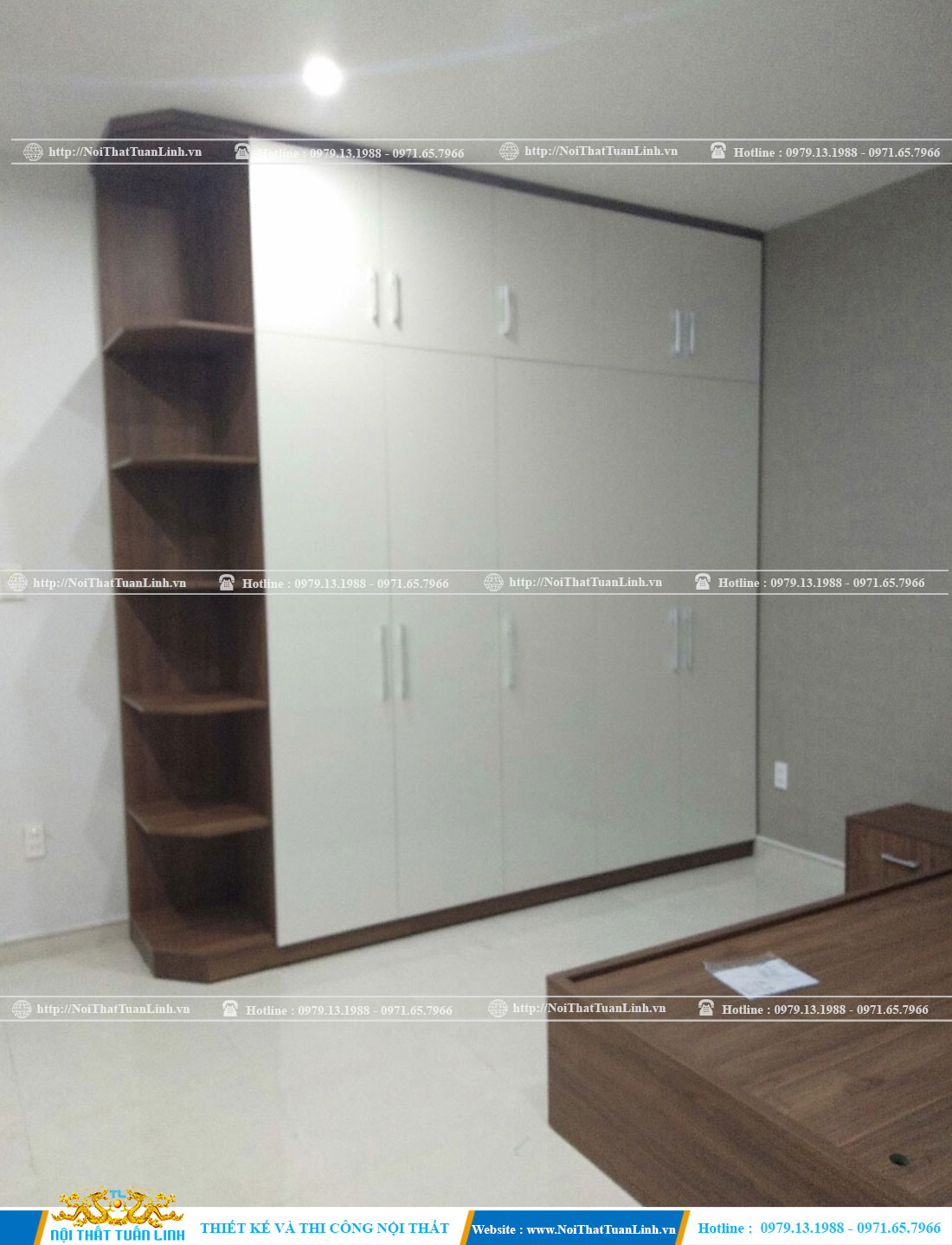 Sản xuất thiết kế thi công các loại tủ quần áo tiện lợi giá tốt 2