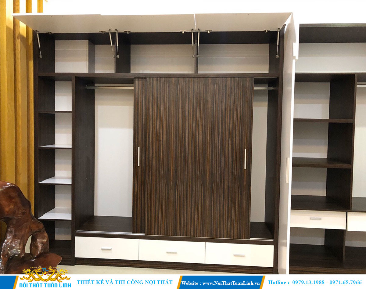 Tủ quần áo thiết kế hiện đại,sang trọng giá tốt