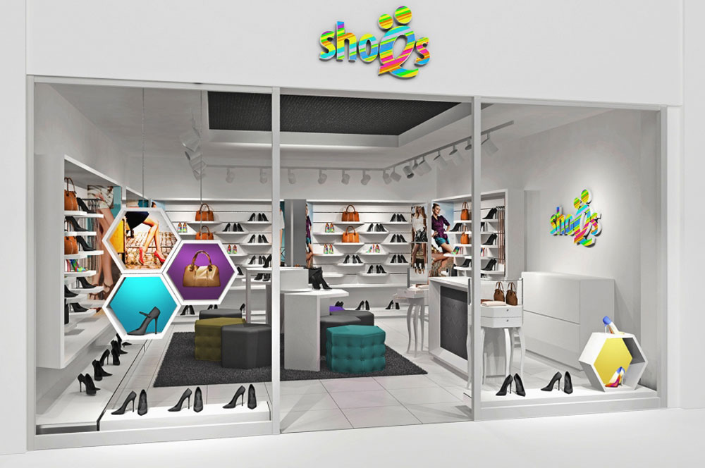 Thiết kế showroom giày 1