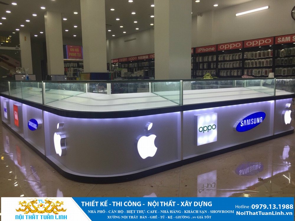 Báo giá thiết kế thi công showroom điện thoại tại Bình Dương 3