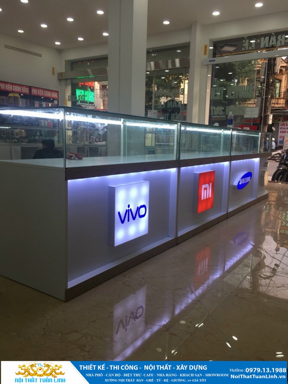 Báo giá thiết kế thi công showroom điện thoại tại Bình Dương 67