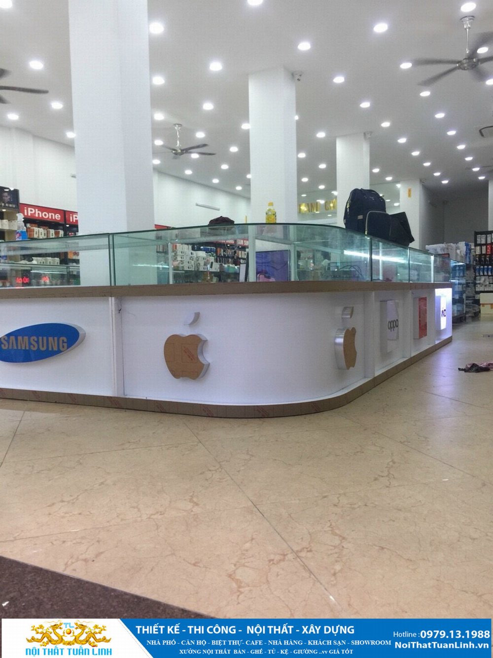 Báo giá thiết kế thi công showroom điện thoại tại Bình Dương 78