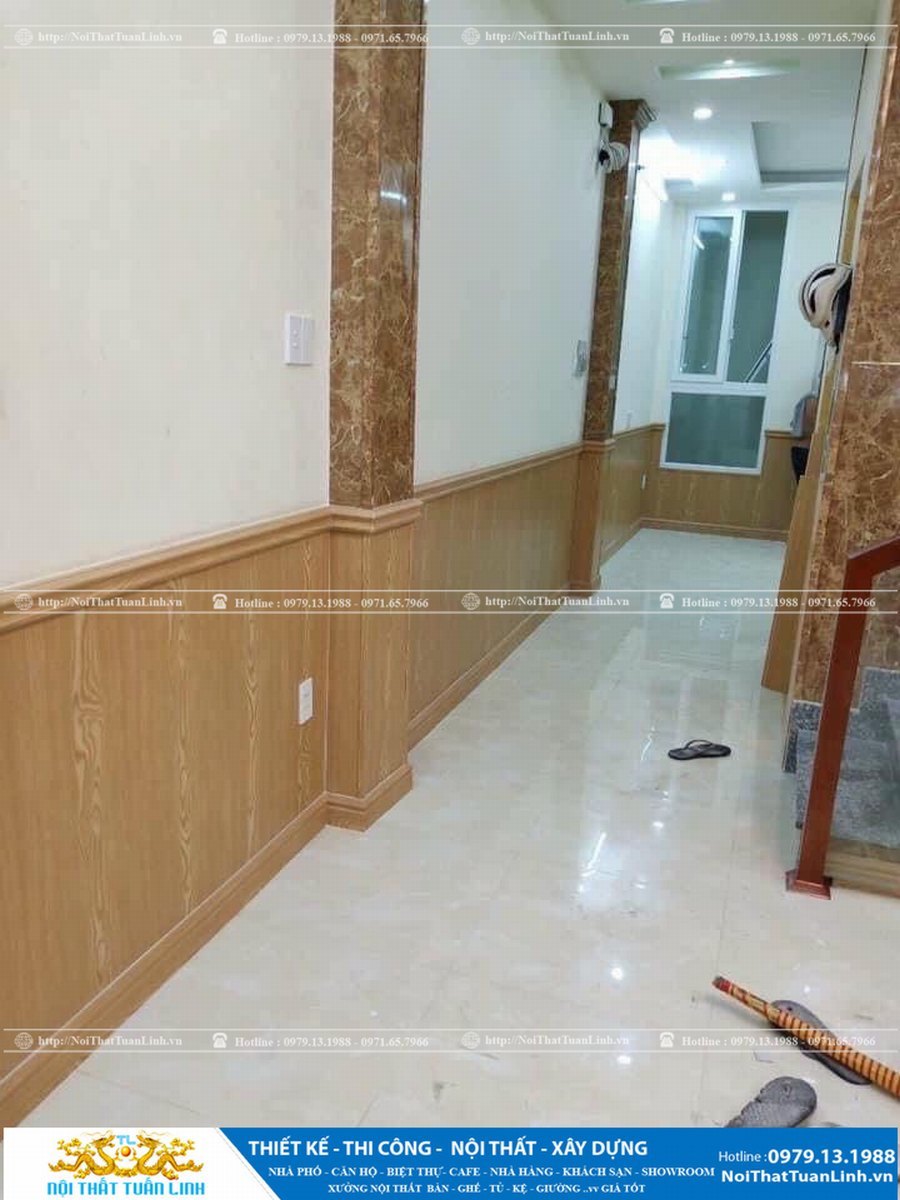 Thi công nội thất nhà phố Tân Cổ Điển 10