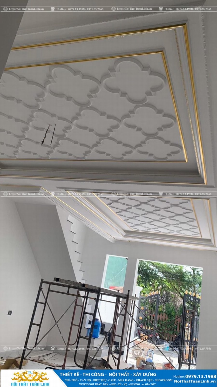 Thi công nội thất nhà phố Tân Cổ Điển 13