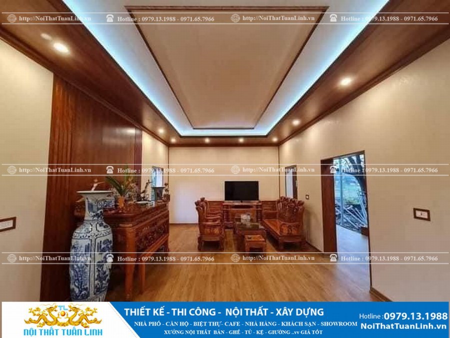 Thi công nội thất nhà phố Tân Cổ Điển 20