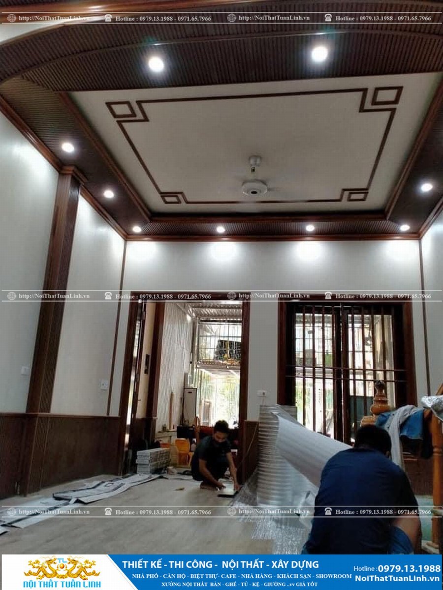Thi công nội thất nhà phố Tân Cổ Điển 26