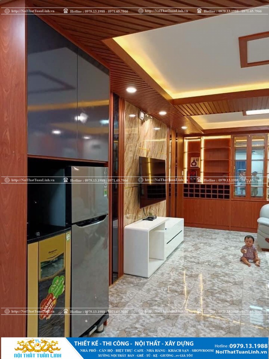 Thi công nội thất nhà phố Tân Cổ Điển 28