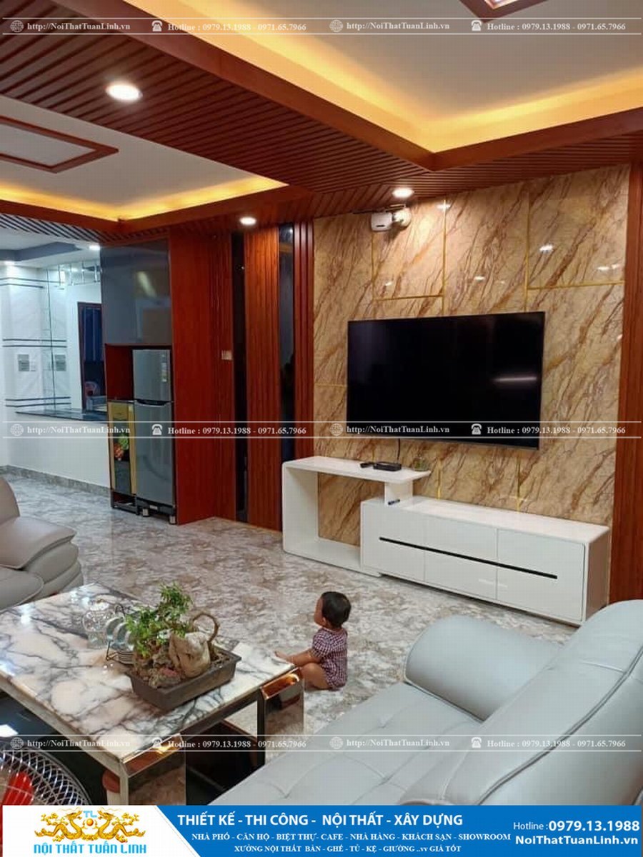 Thi công nội thất nhà phố Tân Cổ Điển 29