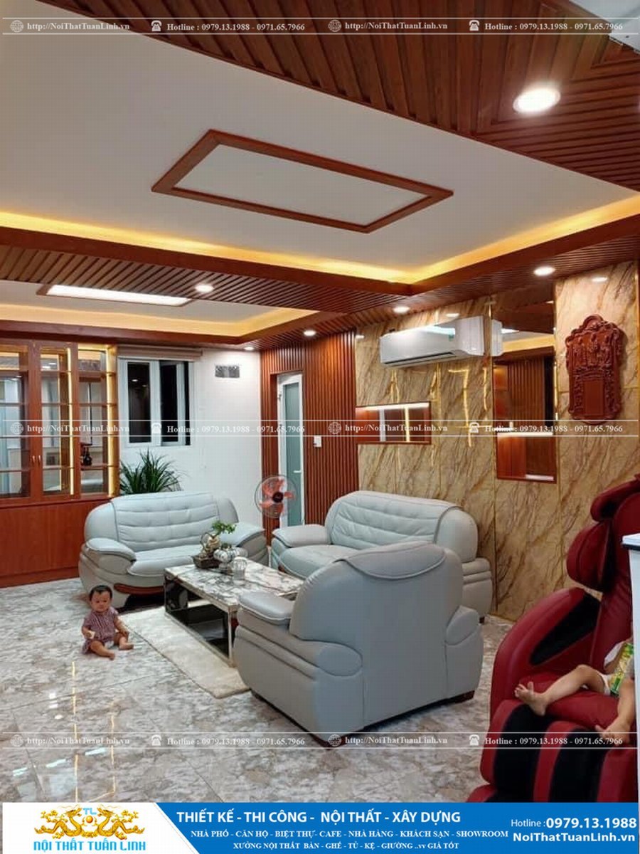 Thi công nội thất nhà phố Tân Cổ Điển 30
