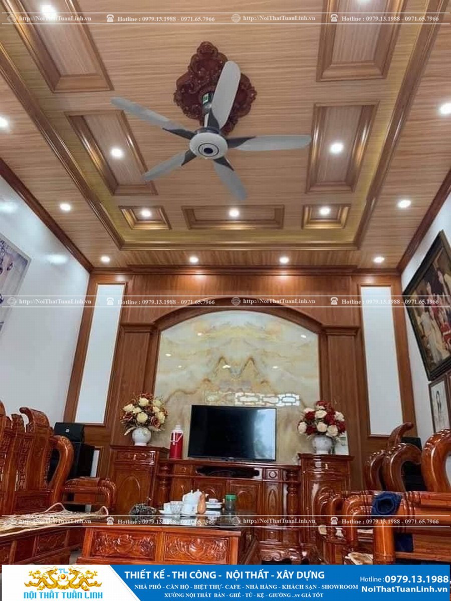 Thi công nội thất nhà phố Tân Cổ Điển 6