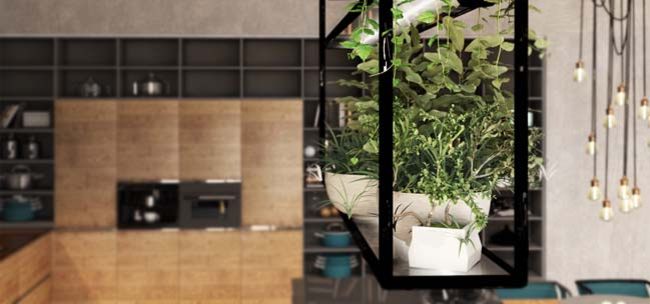 Thiết kế nội thất không gian bếp nhỏ đơn giản và hiện đại 5