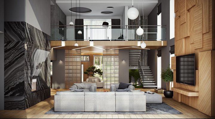 thiết kế thi công nội thất nhà phố đẹp 4