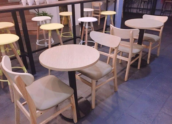 Bàn ghế cafe quán ăn nhà hàng,Nội thất Tuấn Linh Bình Dương